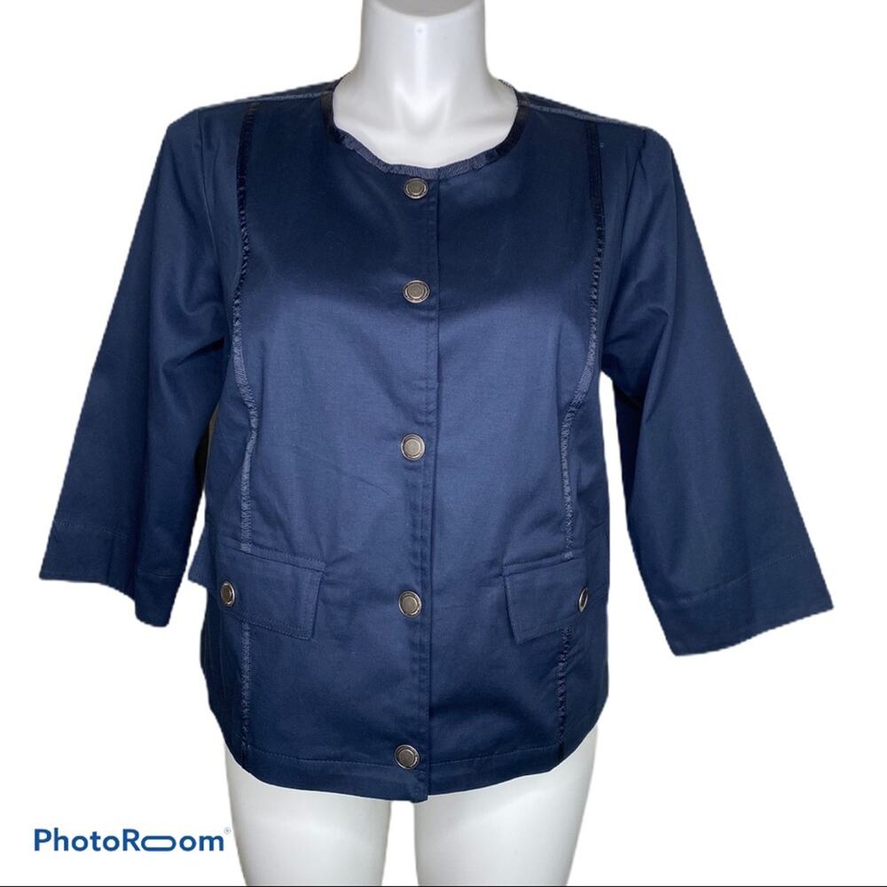 Charter Club Blue jacket - 14W NWT
